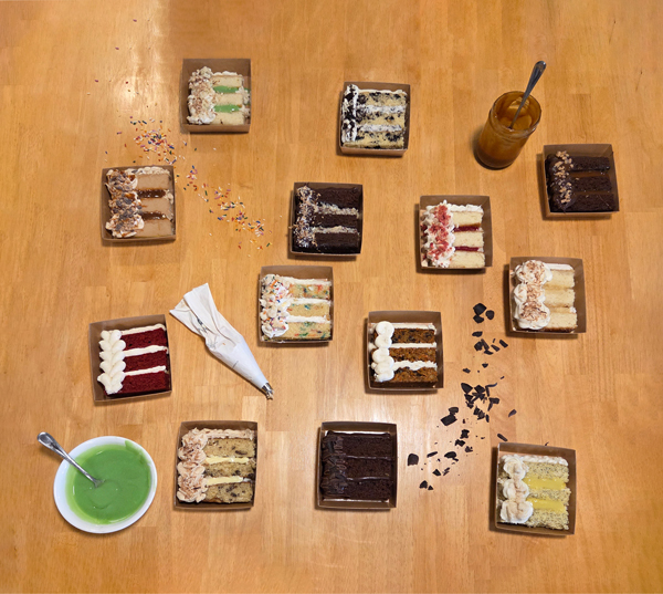 all cake favors for weddings, receptions, and quinceanera