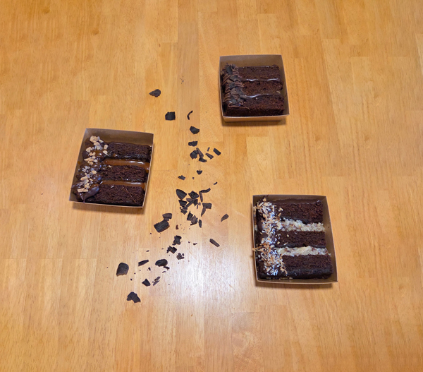chocolate cake for catering events